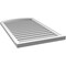 Ekena Millwork Arch Top Surface Mount PVC Gable Vent w/ 2"W x 2"P Brickmould Sill Frame, 26"W x 40"H GVPAR26X4003SN - alternate 5